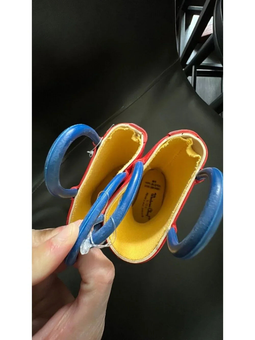 2010s Superman rain boots size 6
